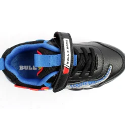 Al2208 Dinosaur Velcro Trainer - Black Multi