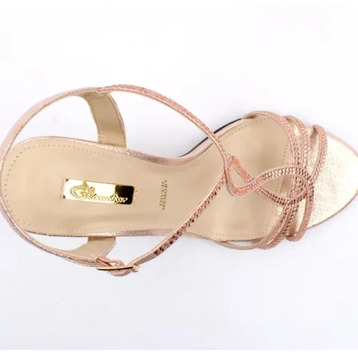 Alanis Strappy Sandal - Rose