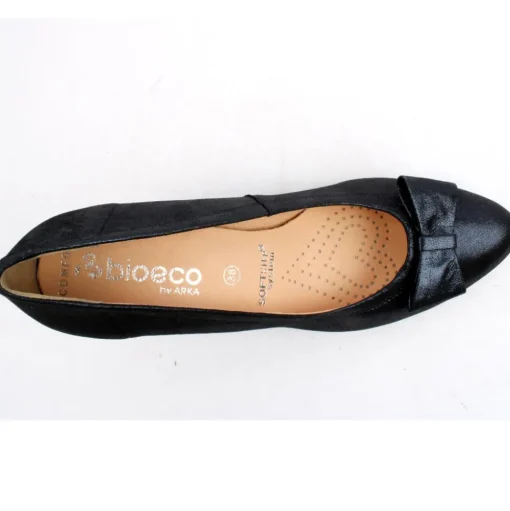 Bioeco 5897 2558 Bow Shoe - Navy
