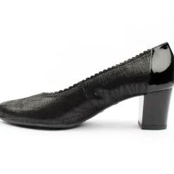 Bioeco 5527 1234 Court Shoe - Black Black