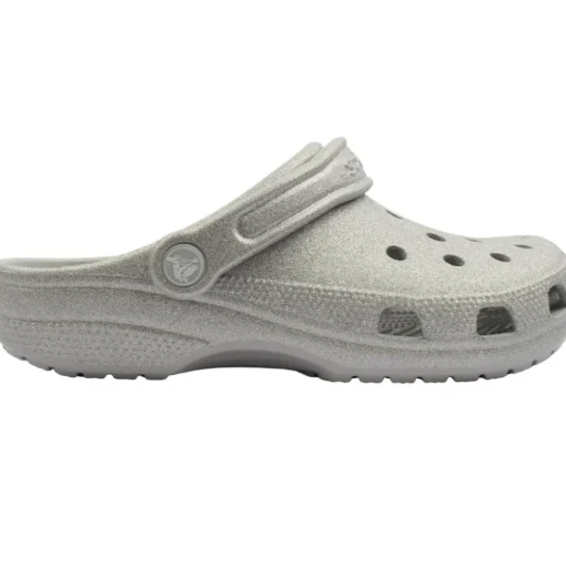 205942 Clog - Silver Glitter