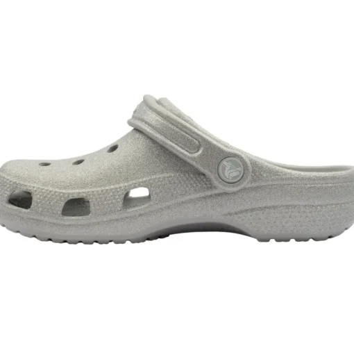 205942 Clog - Silver Glitter