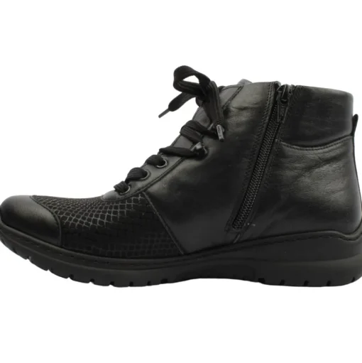 Diana Laced Boot - Black