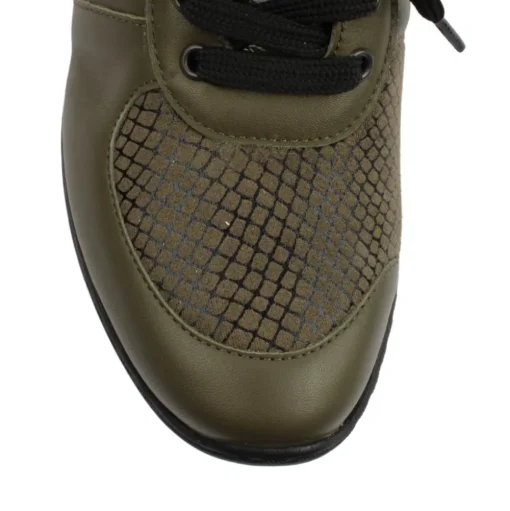 Diana Laced Boot - Green