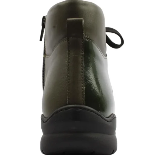 Diana Laced Boot - Green