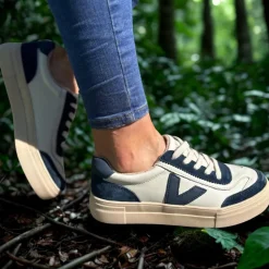 Drlys Eighty Trainer - Cream Navy