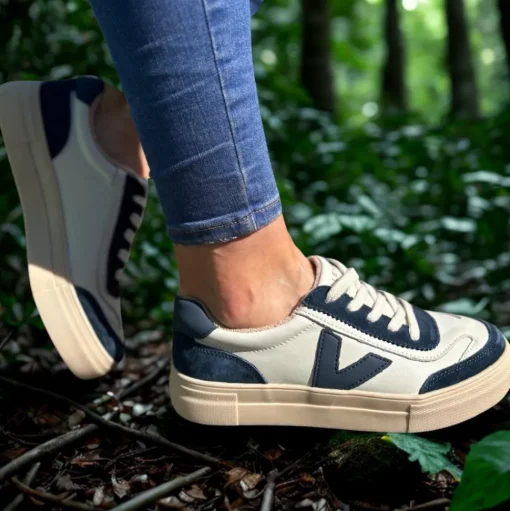 Drlys Eighty Trainer - Cream Navy