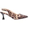 Dust My Broom Sling Back - Leopard