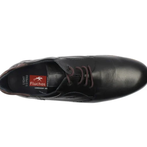 F1351 Laced Shoe - Black