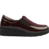 Fay Slip On Shoe - Burgundy Patent