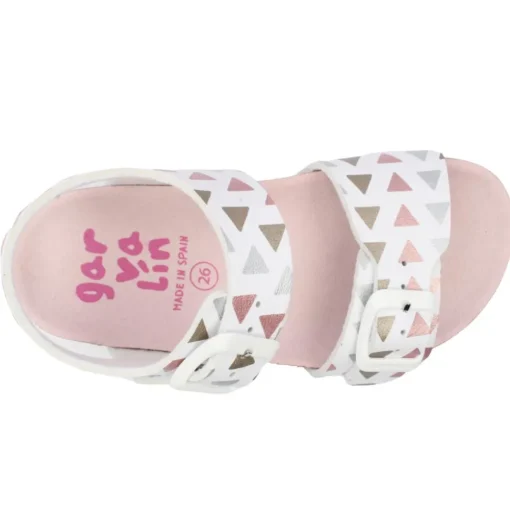 Garvalin 242454 Sandal - White Multi