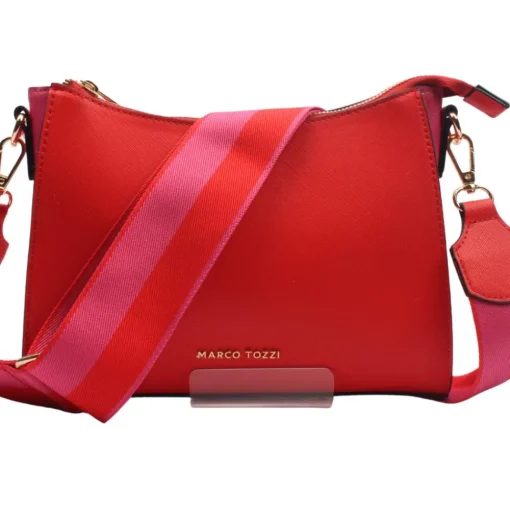 61113 Handbag - Red