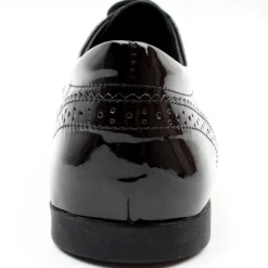 J0455b Junior Shoe Plie - Black Patent