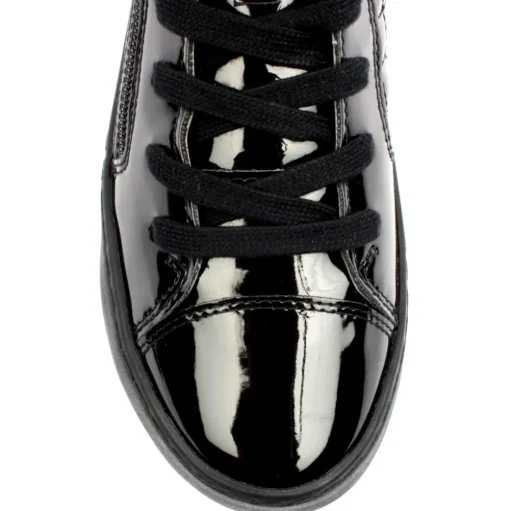 J944gd Junior Boot - Black Patent