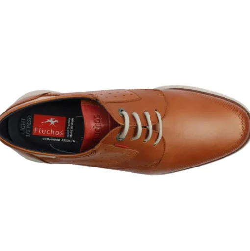Laced Shoe F0194 - Tan