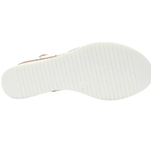 Lily25 Wedge Sandal - White