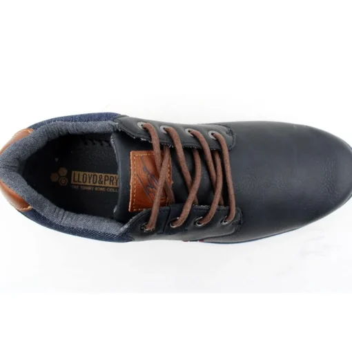 Lloyd And Pryce Burger Laced Shoe - Navy