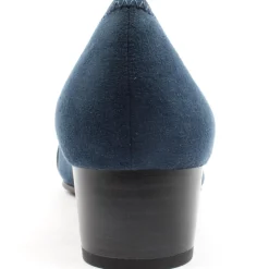 Low Heel Shoe 22366 - Navy
