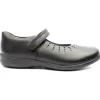 Mary Jane Strap Shoe - Black F