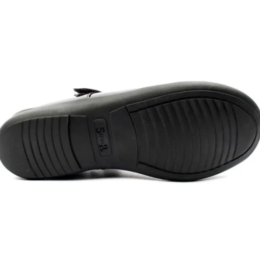 Mary Jane Strap Shoe - Black Patent E