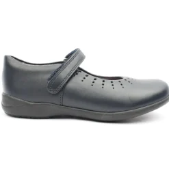 Mary Jane Strap Shoe - Navy G