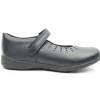 Mary Jane Strap Shoe - Navy F