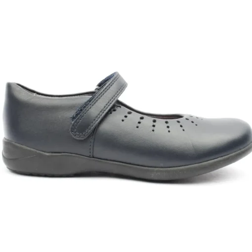 Mary Jane Strap Shoe - Navy F