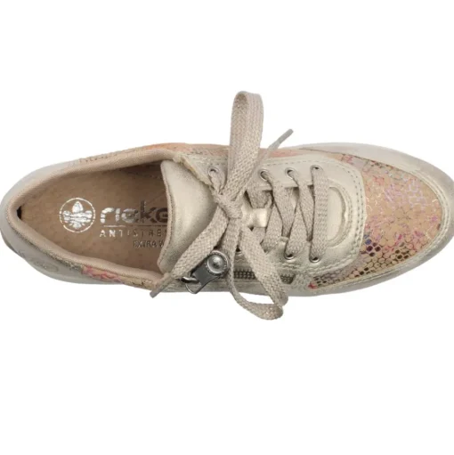 N1112 Laced Shoe - Beige Multi