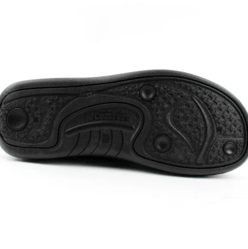 P3708 Velcro Shoe - Black