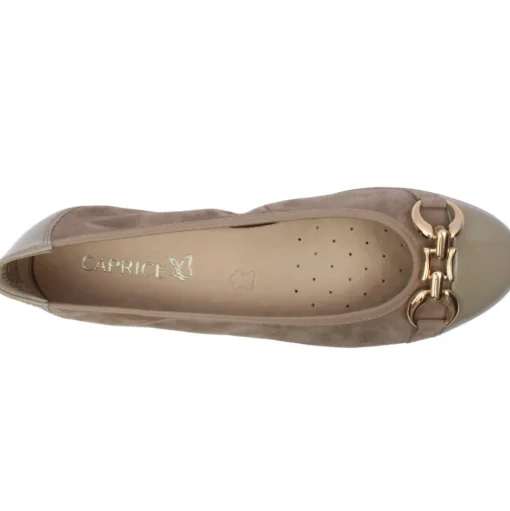 22172 Pomp Shoe - Taupe