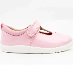 Puzzle Tbar Shoe - Pink Patent E