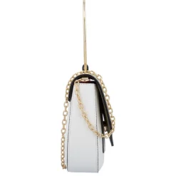 Q0640 Handbag - White Multi