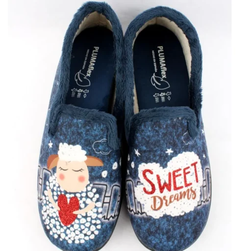 R12215 Full Slipper - Blue