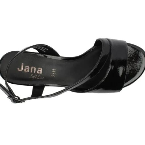 28378 Sandal - Black Patent