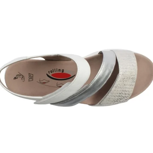 66882 Sandal - Silver Multi