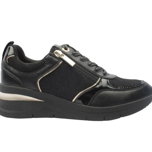23721 Shoe - Black Gold