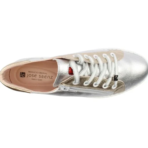 2001 Shoe - Silver Multi