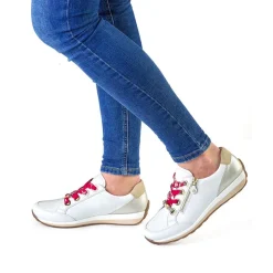 34587 Shoe - White Gold
