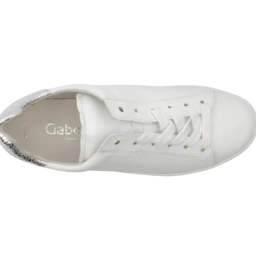66395 Shoe - White Silver