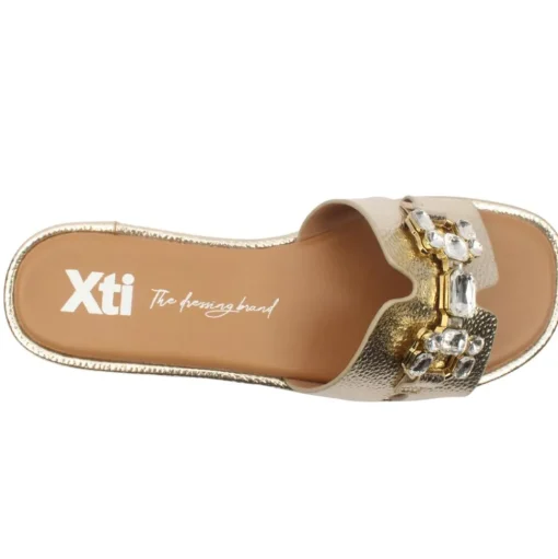 143679 Slider Mule - Gold