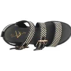 Something Sandal - Black/White