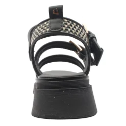 Something Sandal - Black/White