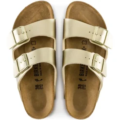 1016111 2 Strap Mule - Gold