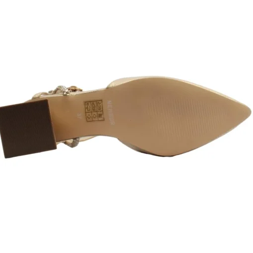 25762 Strap Shoe - Gold