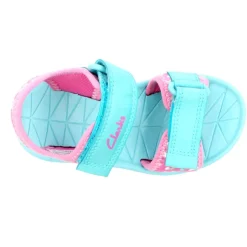 Surfing Tide T Junior Sandal - Bluepinkf