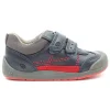 Tickle Velcro Shoe - Navy Multi H