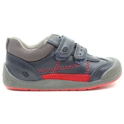 Tickle Velcro Shoe - Navy Multi H