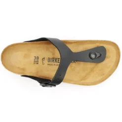 43691 Toe Post Mule - Black