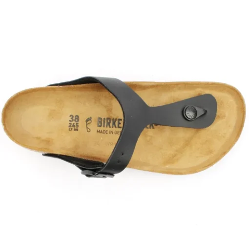 43691 Toe Post Mule - Black