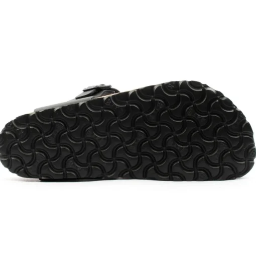 43691 Toe Post Mule - Black